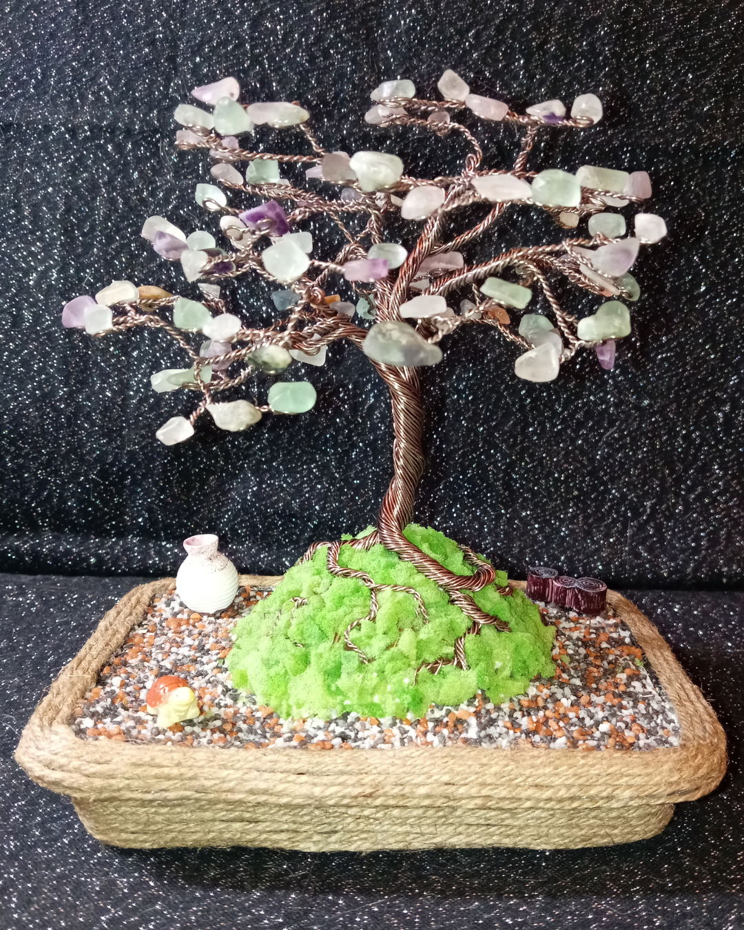 Arbre de vie en Fluorite