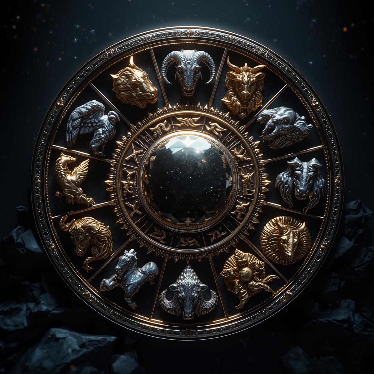 Les douze signes du zodiaque