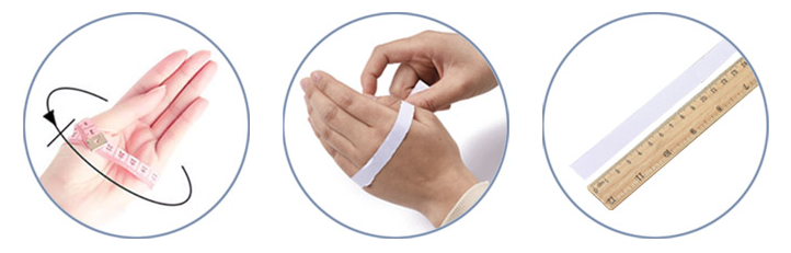 Méthode 2 pour mesure son poignet